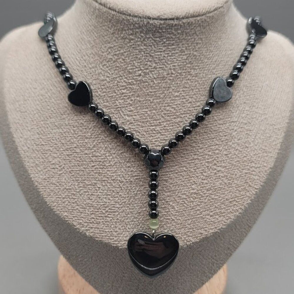 Unbranded Hemalyke Beaded Heart Necklace